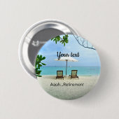 ああ…退職テンプレート 缶バッジ (正面&裏面)