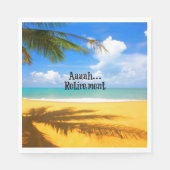 ああ…退職及びくつろぎ スタンダードランチョンナプキン (正面)