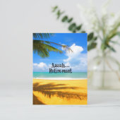 ああ…退職及びくつろぎ ポストカード (スタンド正面)