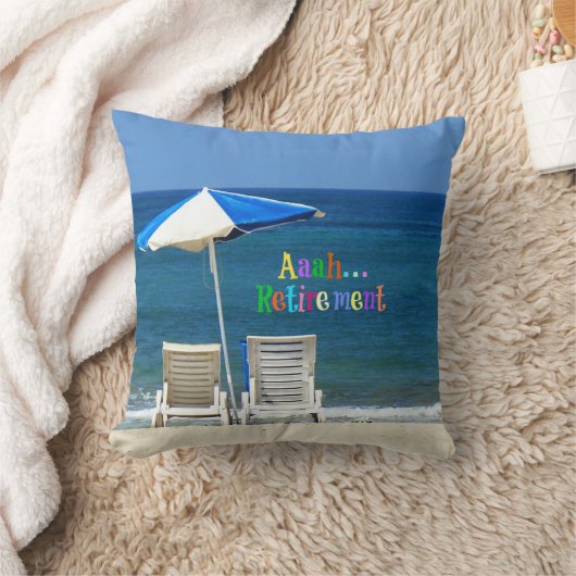 ああ…退職 クッション (ブランケット)