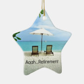 ああ…退職 セラミックオーナメント (右)