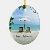 ああ…退職 セラミックオーナメント (右)