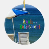 ああ…退職  セラミックオーナメント (裏面)