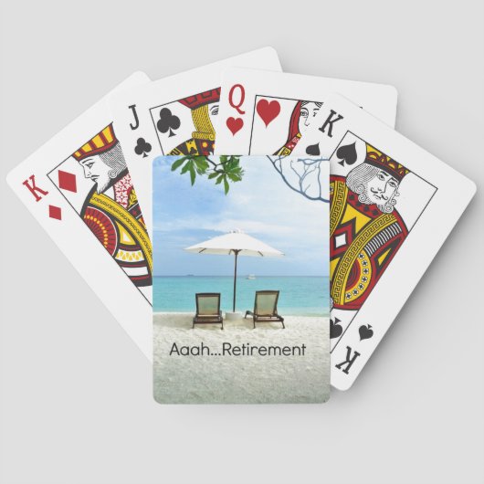 ああ…退職 トランプ (裏面)