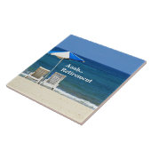 ああ…退職、ビーチリラックスでね タイル (側面)