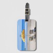 ああ…退職、ビーチ ラゲッジタグ (正面縦)