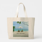 ああ…退職 ラージトートバッグ (裏面)