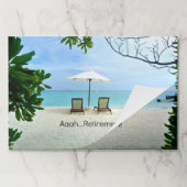 ああ…退職、人気があるデザイン ペーパーパッド (折り畳み)