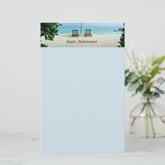 ああ…退職 便箋 (スタンド正面)