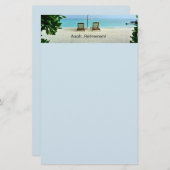 ああ…退職 便箋 (正面/裏面)