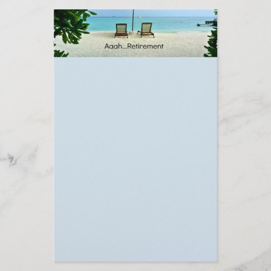 ああ…退職 便箋 (正面)