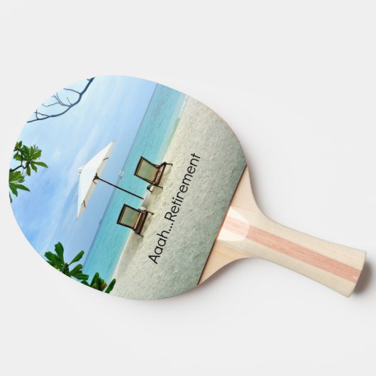 ああ…退職 卓球ラケット (横)