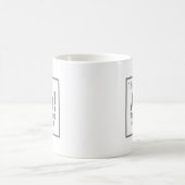 ああ!驚きの化学のおもしろいジョークの要素 コーヒーマグカップ (中央)