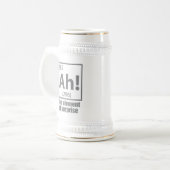 ああ！驚きの化学のおもしろいジョークの要素 ビールジョッキ (正面左)