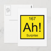 ああ！驚きの要素 ポストカード (正面/裏面)