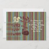 ああ、Fという言葉はない。 招待状 (正面)