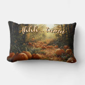 "ああ… tun"カボチャ秋 ランバークッション (正面)