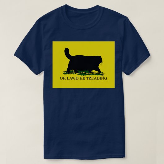 ああLawd彼は色ブロックを踏む Tシャツ (デザイン正面)