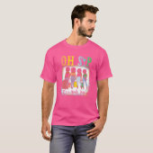 ああSipそれは女の子の旅行おもしろいワインパーティーブラックウォム Tシャツ (正面フル)