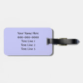 ああTレックスの恐竜の荷物のラベル ラゲッジタグ (裏面横)