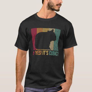 ああYesウォンバットはキュービック Tシャツ