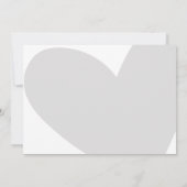 ああyes我々は、結婚式のレセプションディナー踊り 招待状 (裏面)