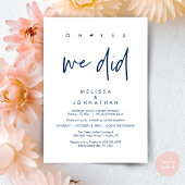 ああyes我々は、結婚式のレセプションディナー踊り 招待状