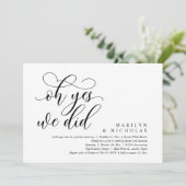 ああYes、私たちモダン、のディナーとパーティー 招待状 (スタンド正面)