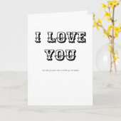 あいさおもしろいいカード愛してる… カード (黄色い花)