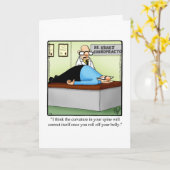 あいさおもしろいせカード「斑点」 カード (黄色い花)