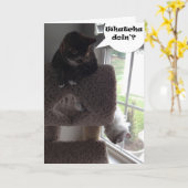 あいさつおもしろいカード カード (黄色い花)