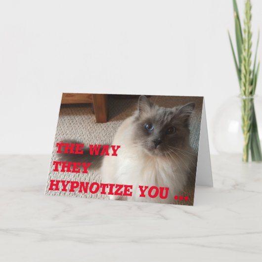 あいさつおもしろいカード カード (正面)