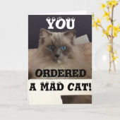 あいさつおもしろいカード カード (黄色い花)