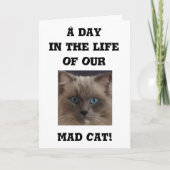 あいさつおもしろいカード カード (正面)