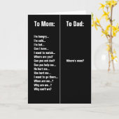 あいさつおもしろいカード |任意の大事な行事 カード (黄色い花)