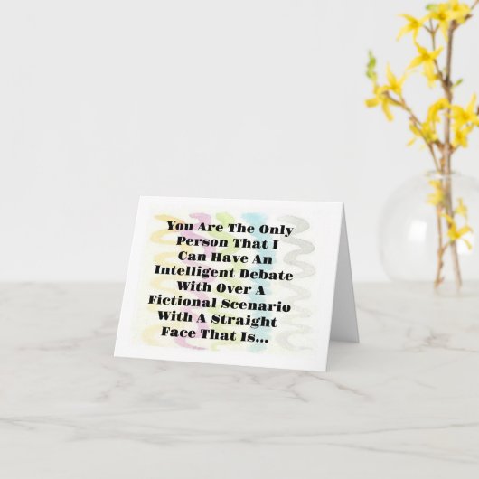 あいさつおもしろい知性があるカードの補完 カード (黄色い花)