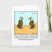 あいさつおもしろい空白のカードのユーモア カード (正面)