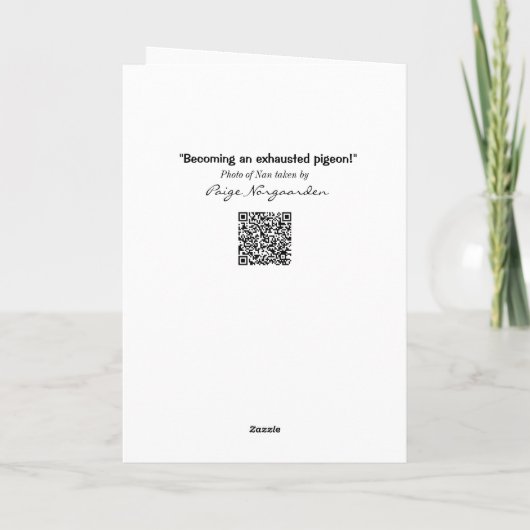 あいさつになっていユーモアのあるること カード (裏面)