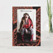 あいさつになっていユーモアのあるること カード (正面)