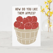 あいさつはどうおもしろいだ カード (黄色い花)