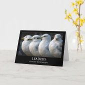 あいさつやる気を起こさせるカード – おもしろい カード (黄色い花)