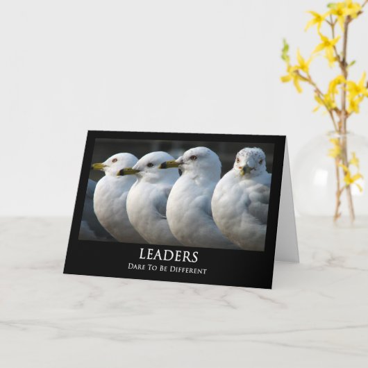 あいさつやる気を起こさせるカード – おもしろい カード (黄色い花)