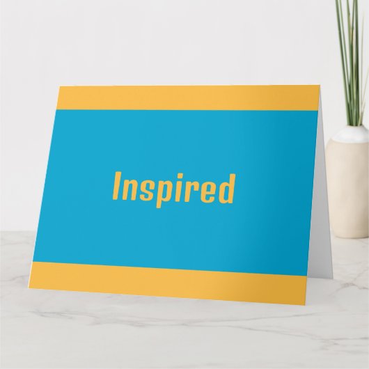 あいさつインスパイアカード カード (正面)