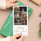 あいさつカスタム文フォトコラージュ カード