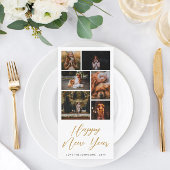 あいさつカスタム文フォトコラージュ カード