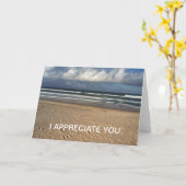 あいさつカードありがとう! カード (黄色い花)