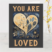 あいさつカードが大好き カード (黄色い花)