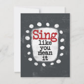 あいさつカードのように歌う カード (正面)