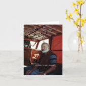 あいさつカードを受け取飲るこ™ カード (黄色い花)