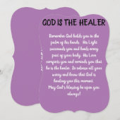 あいさつカードを歓迎する (正面/裏面)